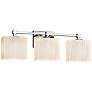 1_Justice Design Fusion Tetra 23 1/2" Polished Chrome 3-Light Bath Light