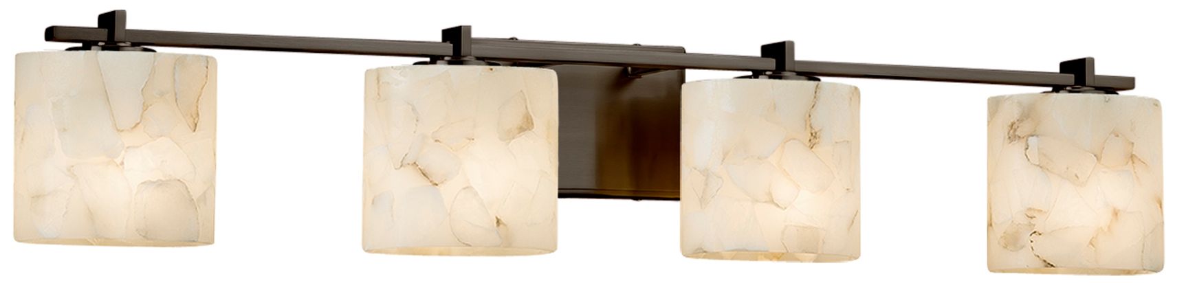 Justice Design Group Alabaster Rocks! Bronze Collection