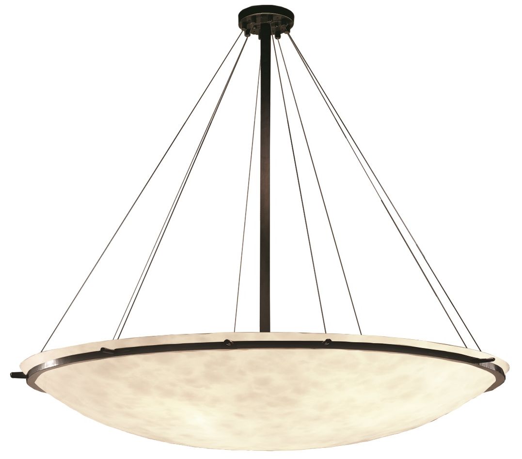 Justice Design Group Clouds Bronze Collection