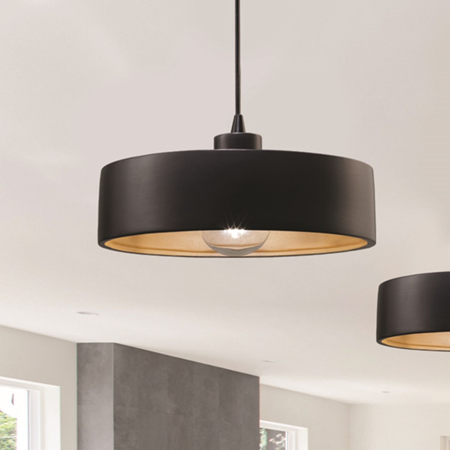 Justice Design Group Radiance Collection Black Collection