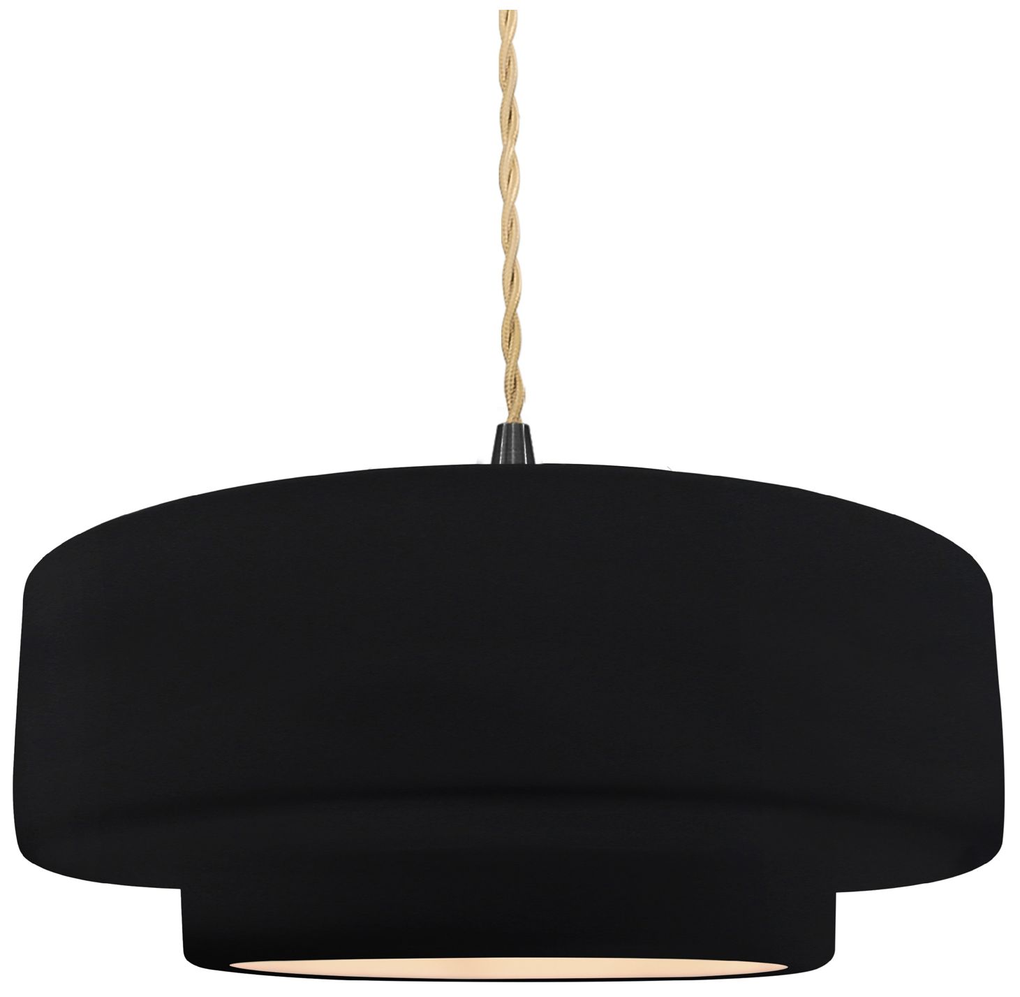 Justice Design Group Radiance Tier Black Collection