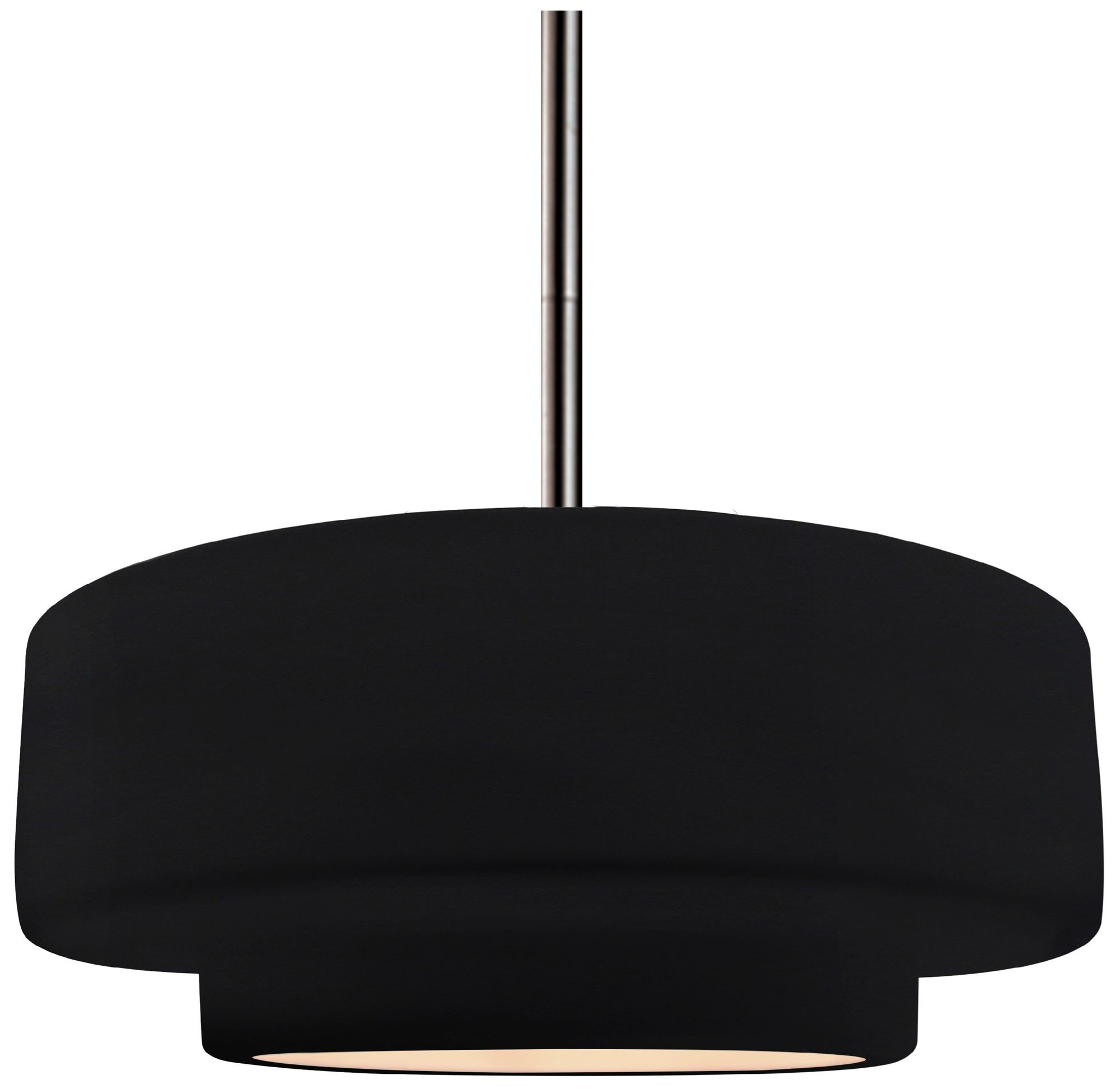 Justice Design Group Radiance Tier Black Collection