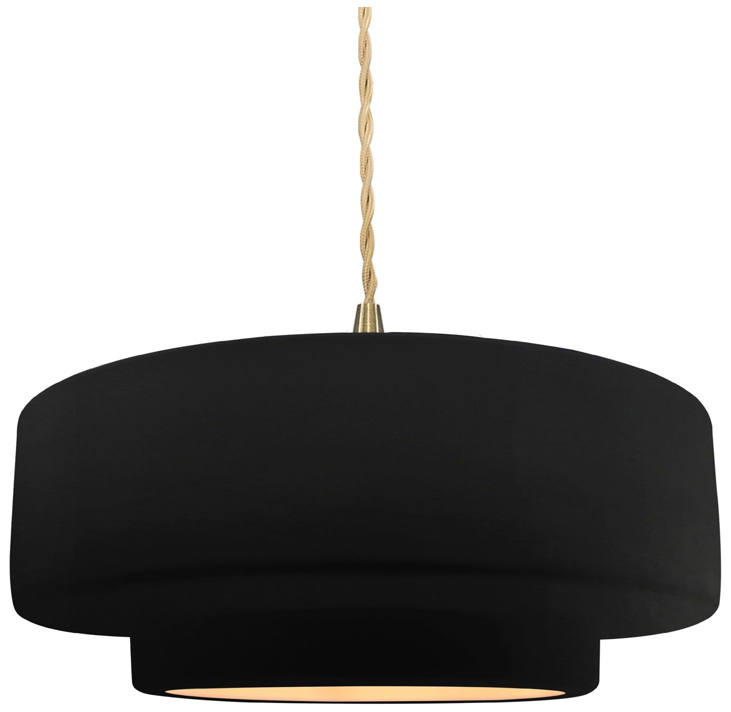 Justice Design Group Radiance Tier Black Collection