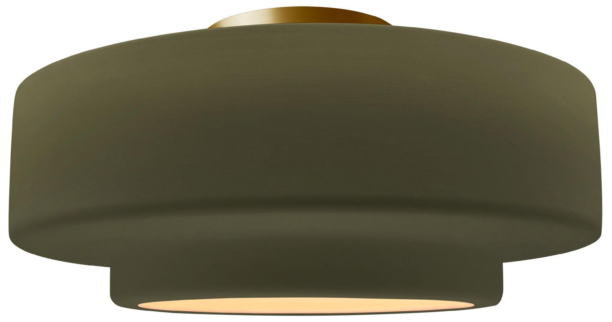 Justice Design Group Radiance Tier Brass - Antique Brass Collection