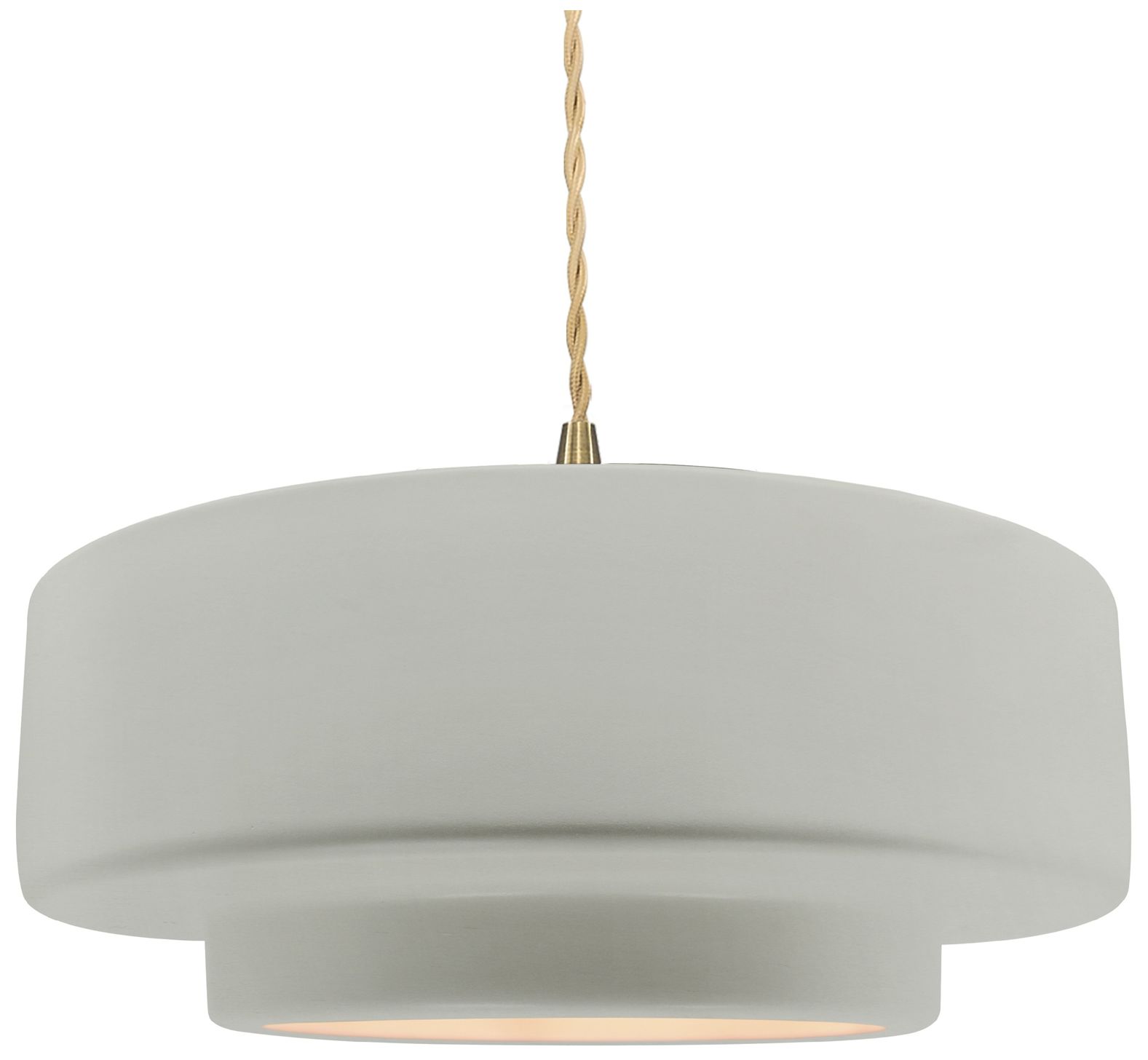 Justice Design Group Radiance Tier Brass - Antique Brass Collection