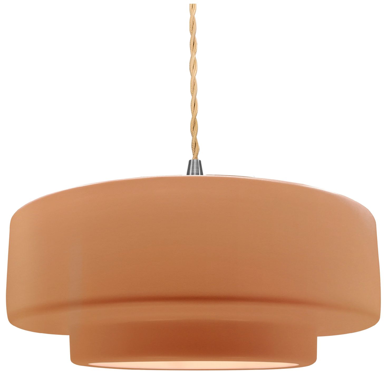 Justice Design Group Radiance Tier Brushed Nickel Collection