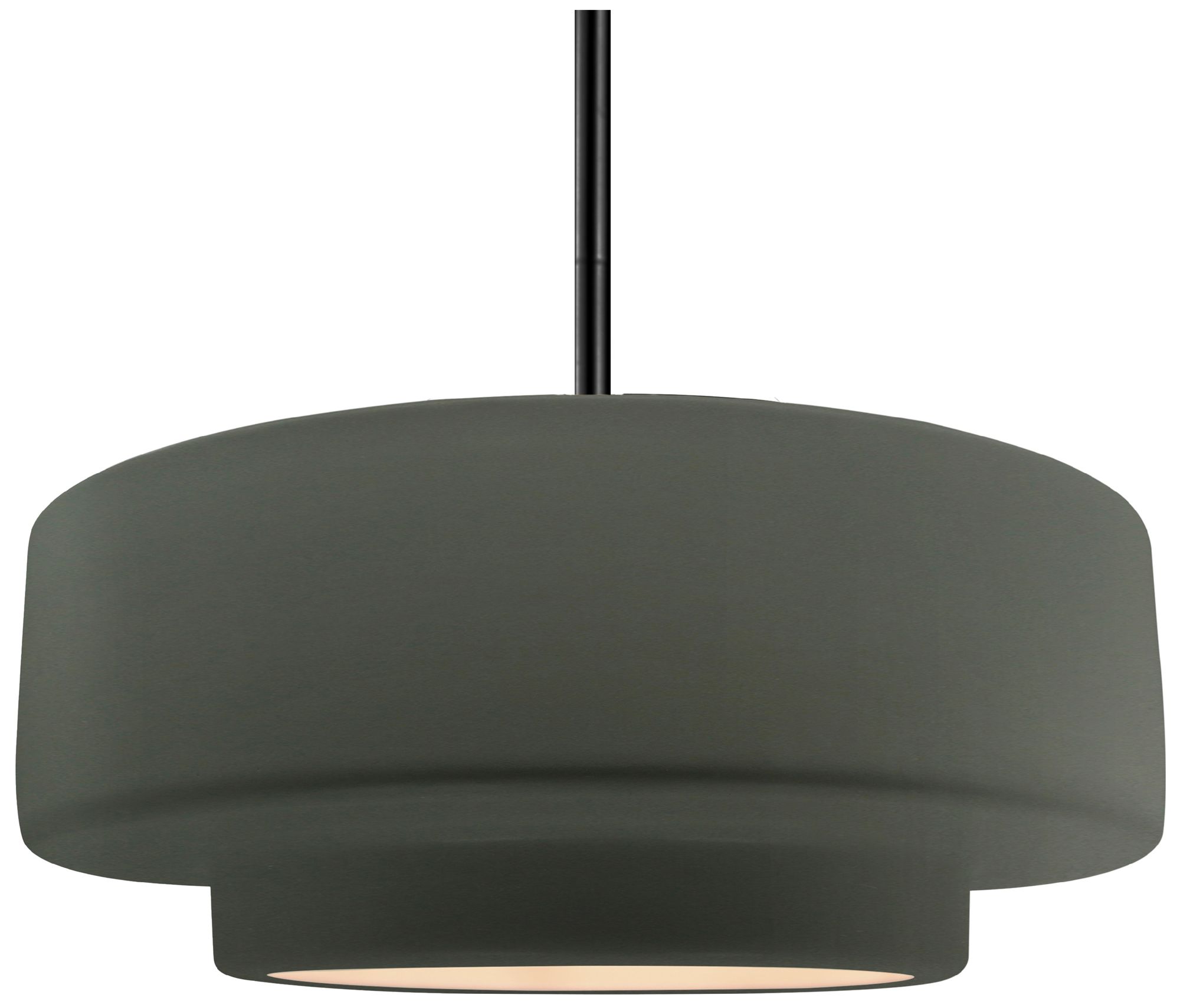 Justice Design Group Radiance Tier Pewter Collection