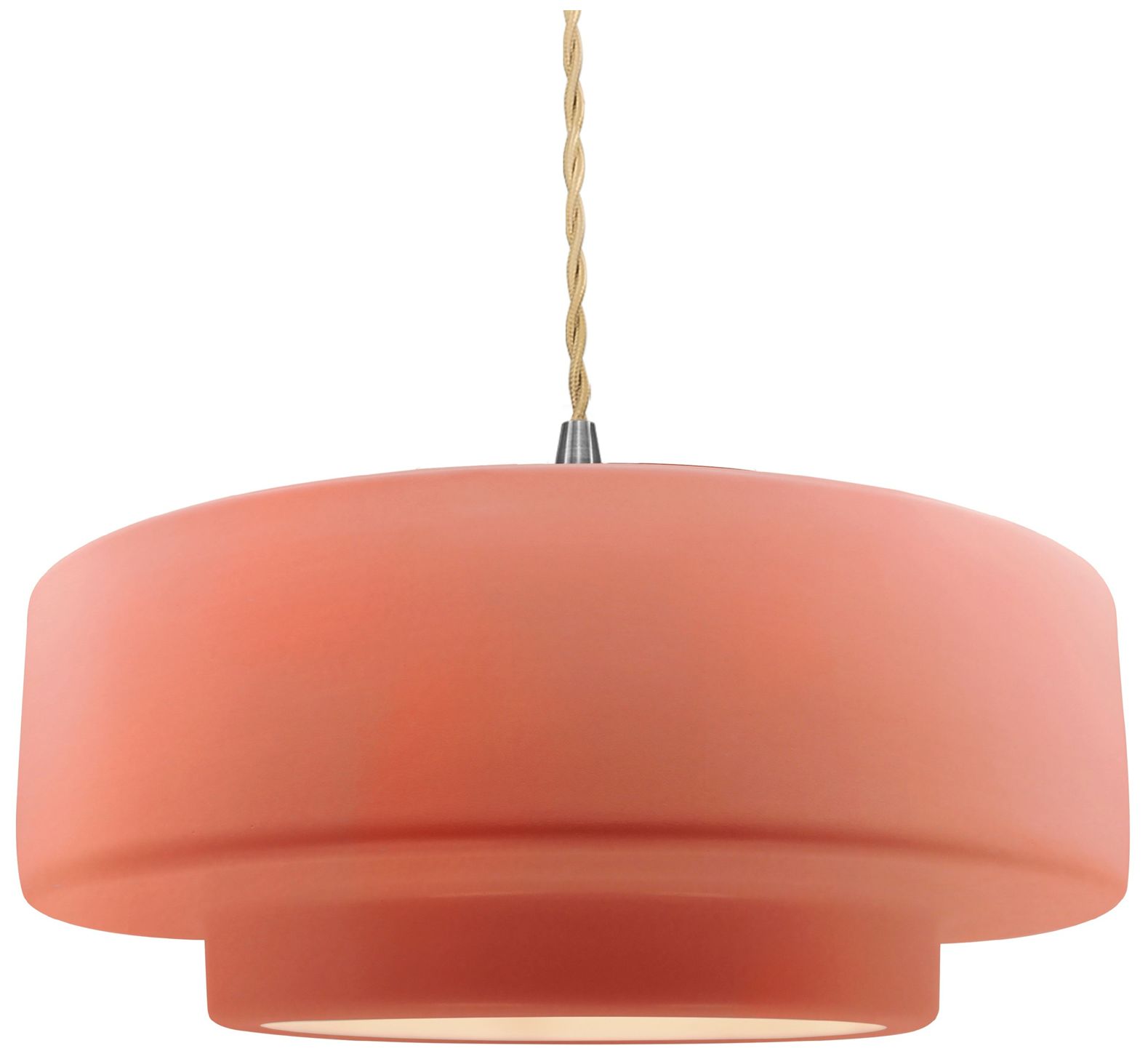 Justice Design Group Radiance Tier Pink Collection