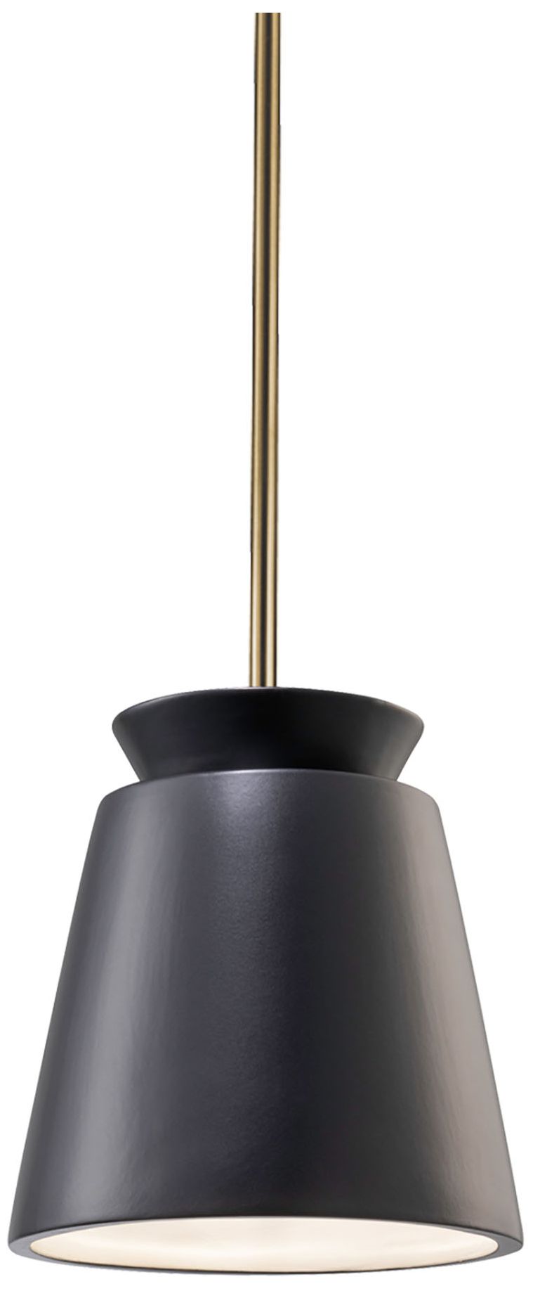 Justice Design Group Radiance Trapezoid Black Collection