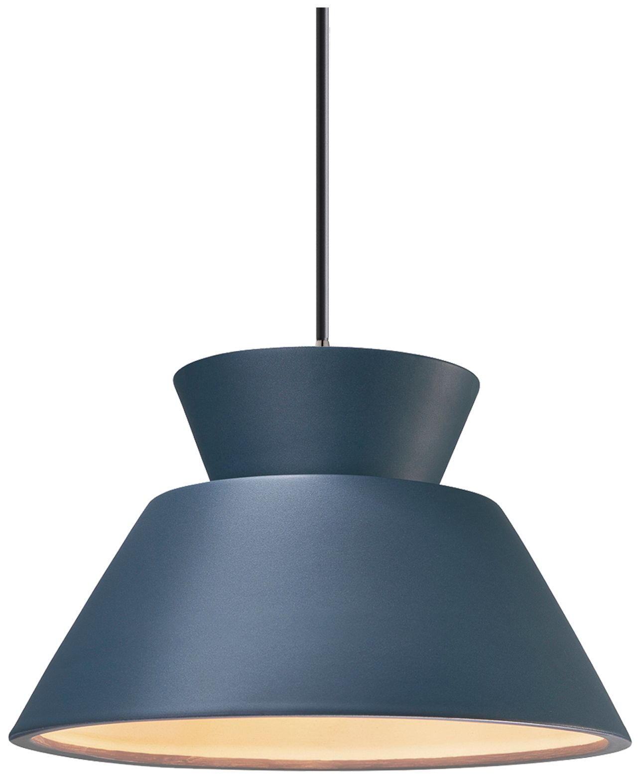 Justice Design Group Radiance Trapezoid Black Collection