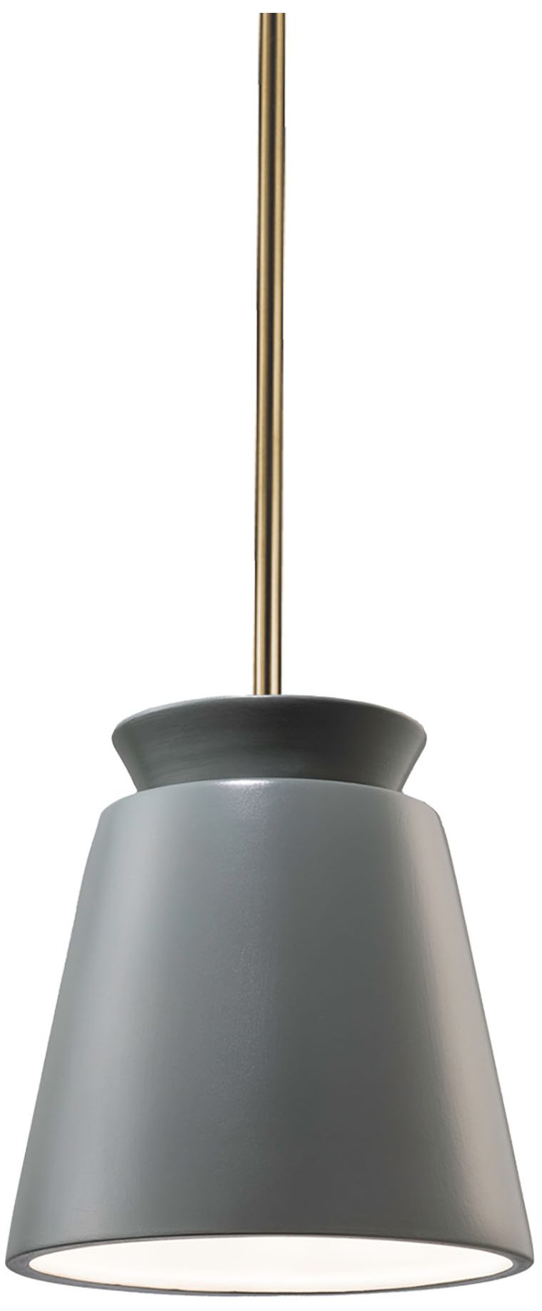 Justice Design Group Radiance Trapezoid Brass - Antique Brass Collection