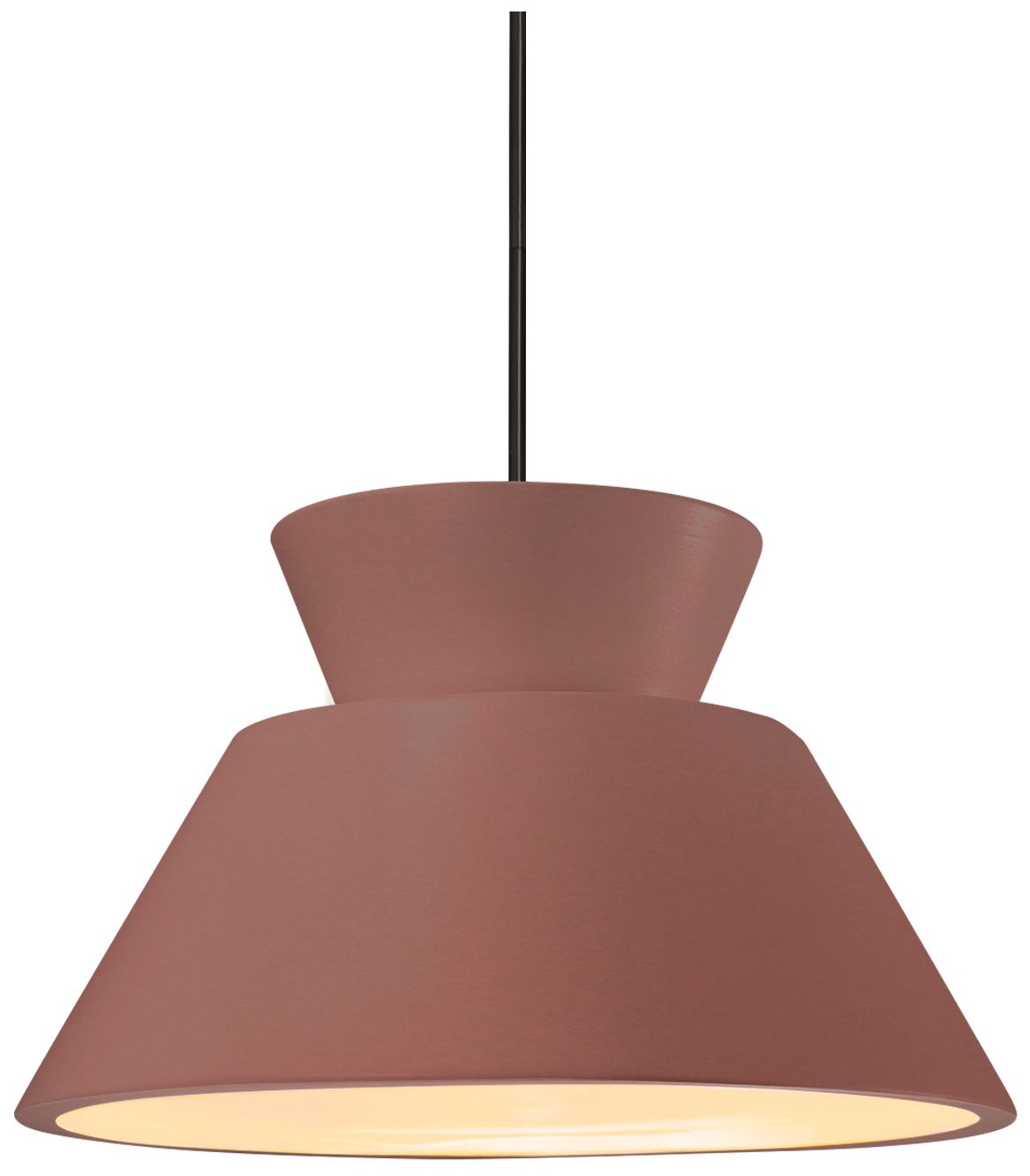Justice Design Group Radiance Trapezoid Brown Collection