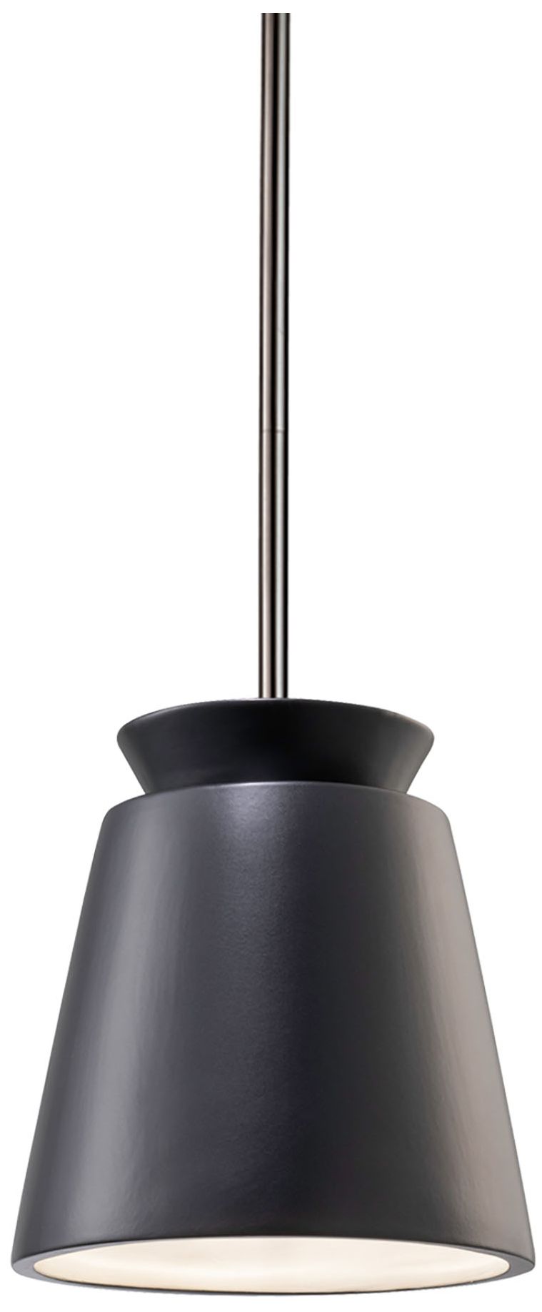 Justice Design Group Radiance Trapezoid Brushed Nickel Collection