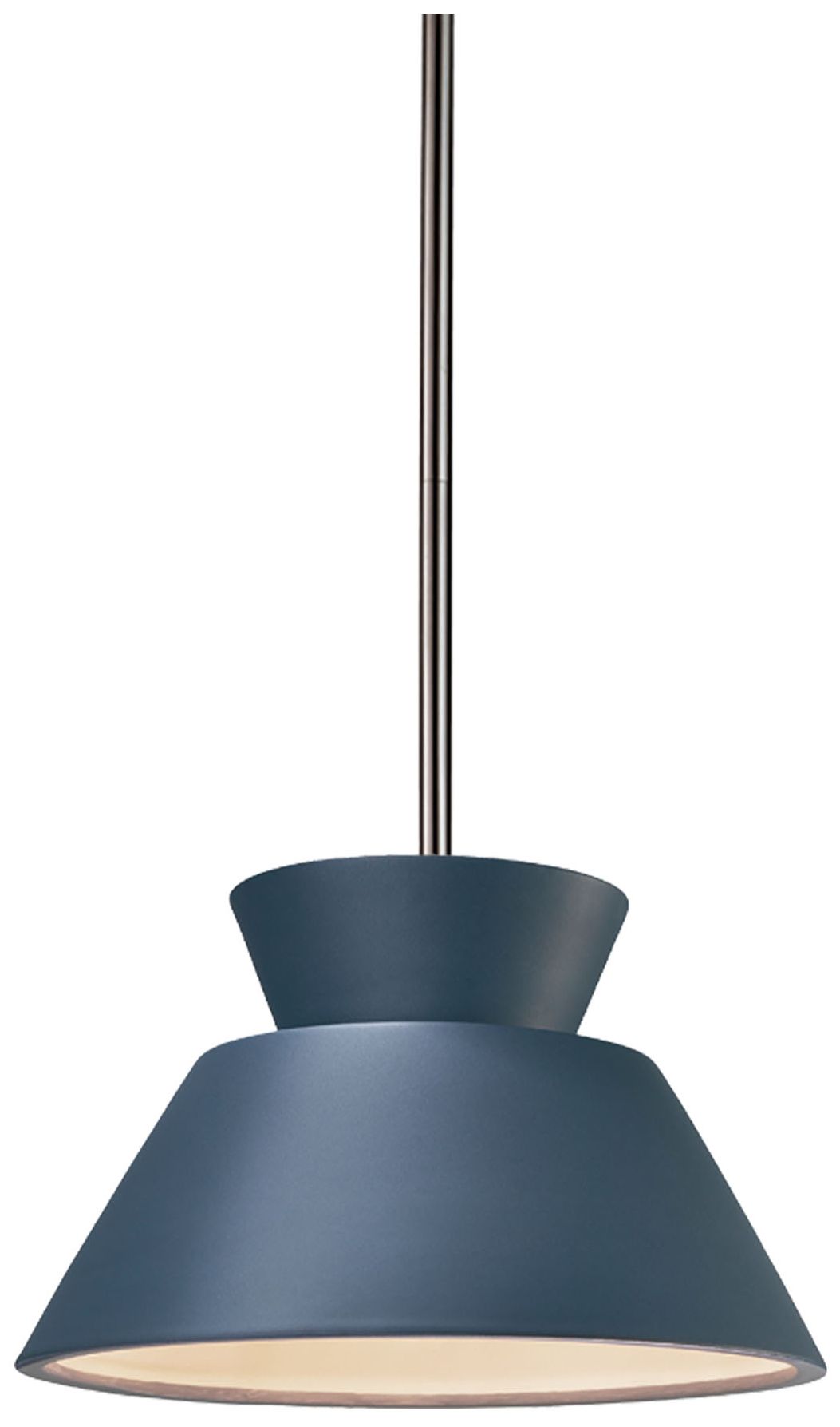 Justice Design Group Radiance Trapezoid Brushed Nickel Collection