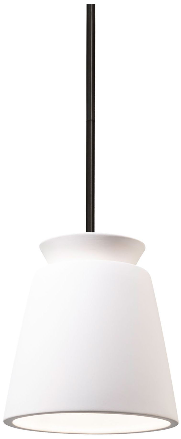 Justice Design Group Radiance Trapezoid White Collection