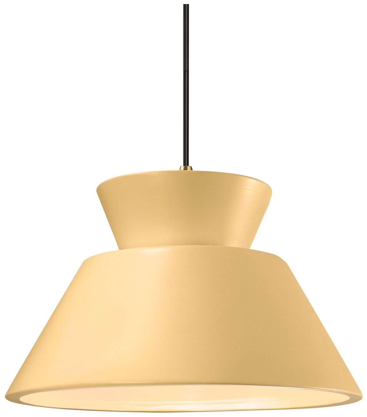 Justice Design Group Radiance Trapezoid Yellow Collection