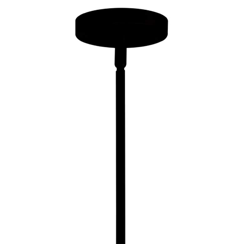 Image 4 Justice Design Liv 18" Wide Matte Black LED Chandelier more views