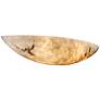 2_Justice Design LumenAria 23 1/2" Modern Faux Alabaster Wall Sconce