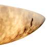 3_Justice Design LumenAria 23 1/2" Modern Faux Alabaster Wall Sconce more views