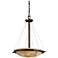 Justice Design LumenAria 27"W Dark Bronze LED Pendant Light