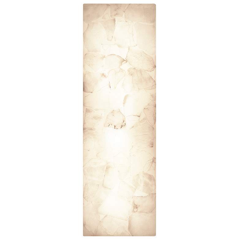 Image 2 Justice Design Medley 17" High Brushed Brass LED Wall Sconce