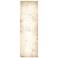 Justice Design Medley 17" High Brushed Brass LED Wall Sconce