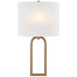 Justice Design Oslo 17 3/4"H Brushed Brass ADA Wall Sconce