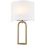 3_Justice Design Oslo 17 3/4"H Brushed Brass ADA Wall Sconce more views