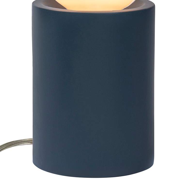 Image 3 Justice Design Portable 11 1/2" Midnight Sky Ceramic Accent Table Lamp more views
