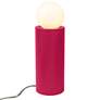 1_Justice Design Portable 16 1/2" High Cerise Red Accent Table Lamp