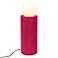 Justice Design Portable 16 1/2" High Cerise Red Accent Table Lamp