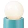 2_Justice Design Portable 16 1/2" Reflecting Pool Blue Ceramic Lamp more views