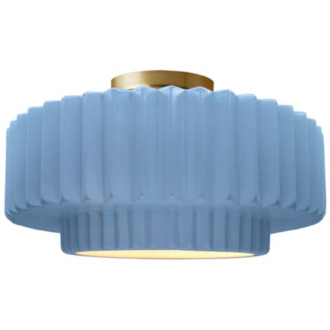 Blue Led Ceiling Justice Design Radiance 14 1/2