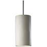 1_Justice Design Radiance 7" Wide Brushed Nickel Mini Pendant