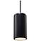Justice Design Radiance 7" Wide Matte Black LED Mini Pendant