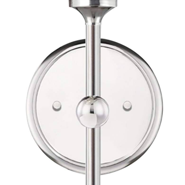 Image 3 Justice Design Sequoia 22" High Polished Chrome Wall Sconce more views