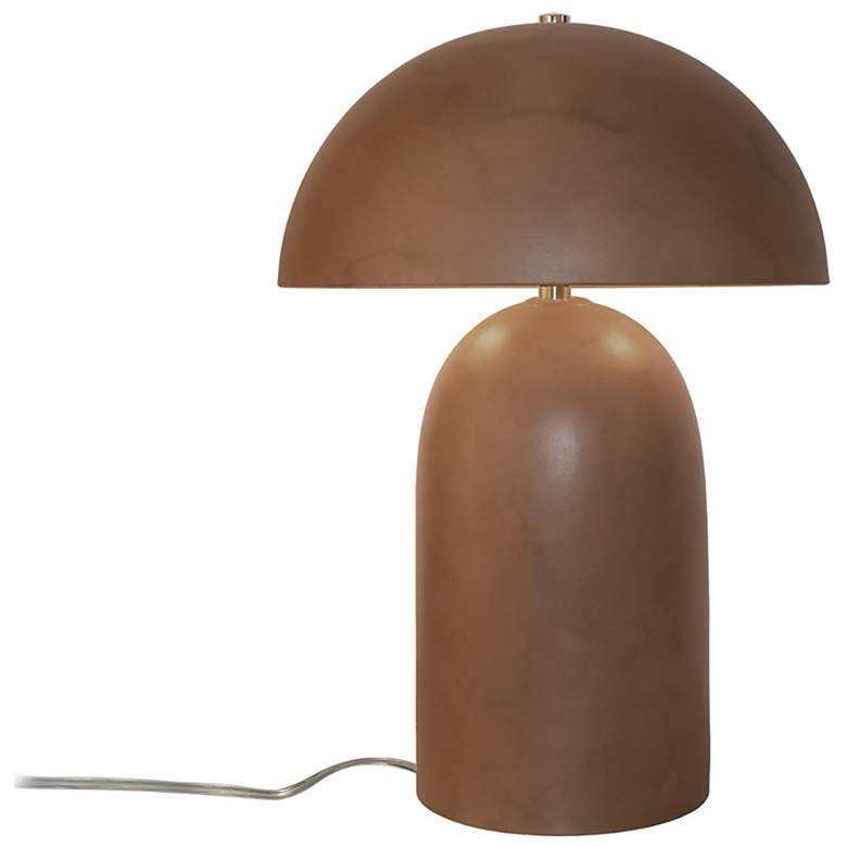 Image 2 Justice Design Tall Kava 18 1/4" High Terra Cotta Ceramic Table Lamp