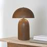 1_Justice Design Tall Kava 18 1/4" High Terra Cotta Ceramic Table Lamp