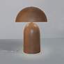 4_Justice Design Tall Kava 18 1/4" High Terra Cotta Ceramic Table Lamp more views