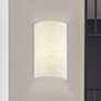 2_Justice Design Tebbe 10" High Cream Linen Wall Sconce
