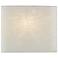 Justice Design Textile 9 3/4" High Cream ADA Wall Sconce