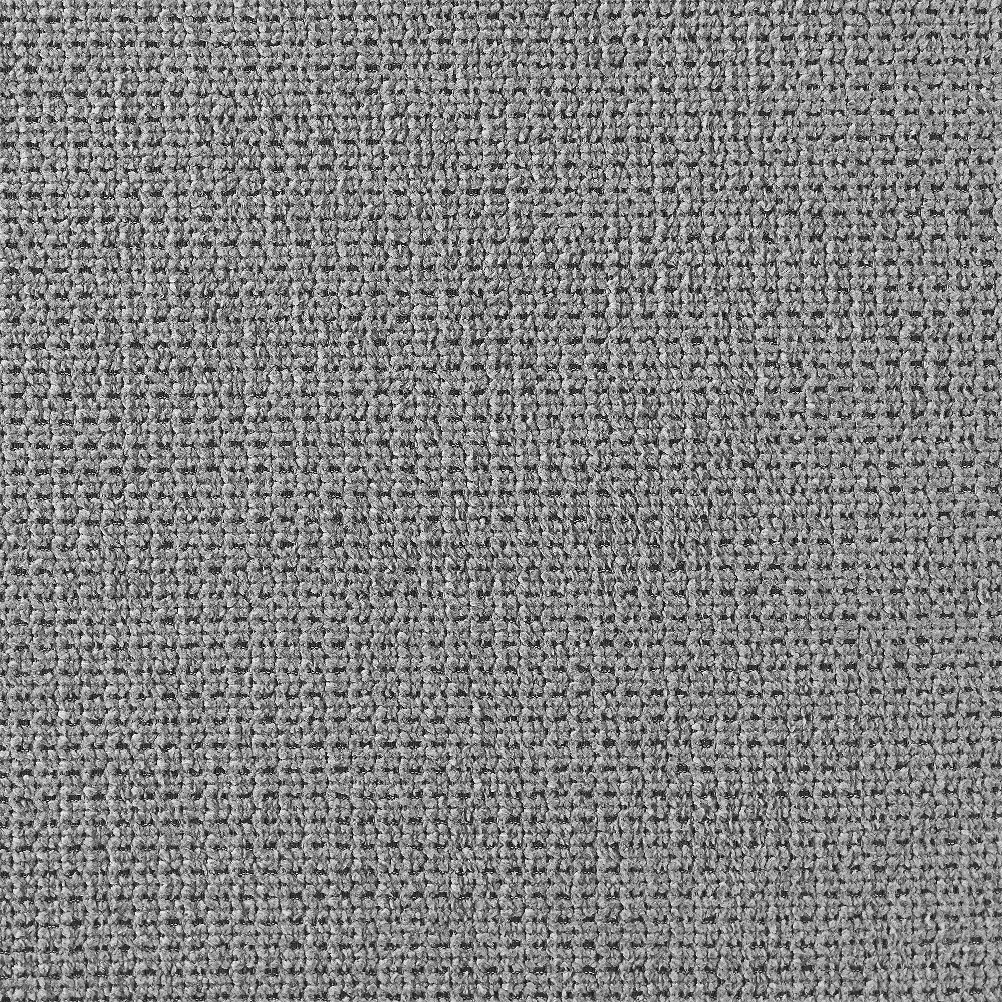 Justin 26 in. Swivel Bar Stool in Stainless Steel, Anchor Gray Fabric