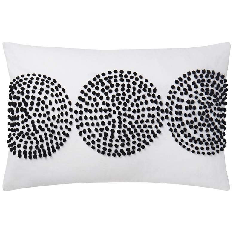 Image 1 Justina Blakeney Natural and Black 13 inchx21 inch Throw Pillow