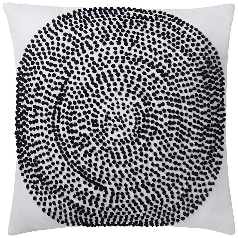 Image 1 Justina Blakeney Natural and Black 22 inch Square Throw Pillow