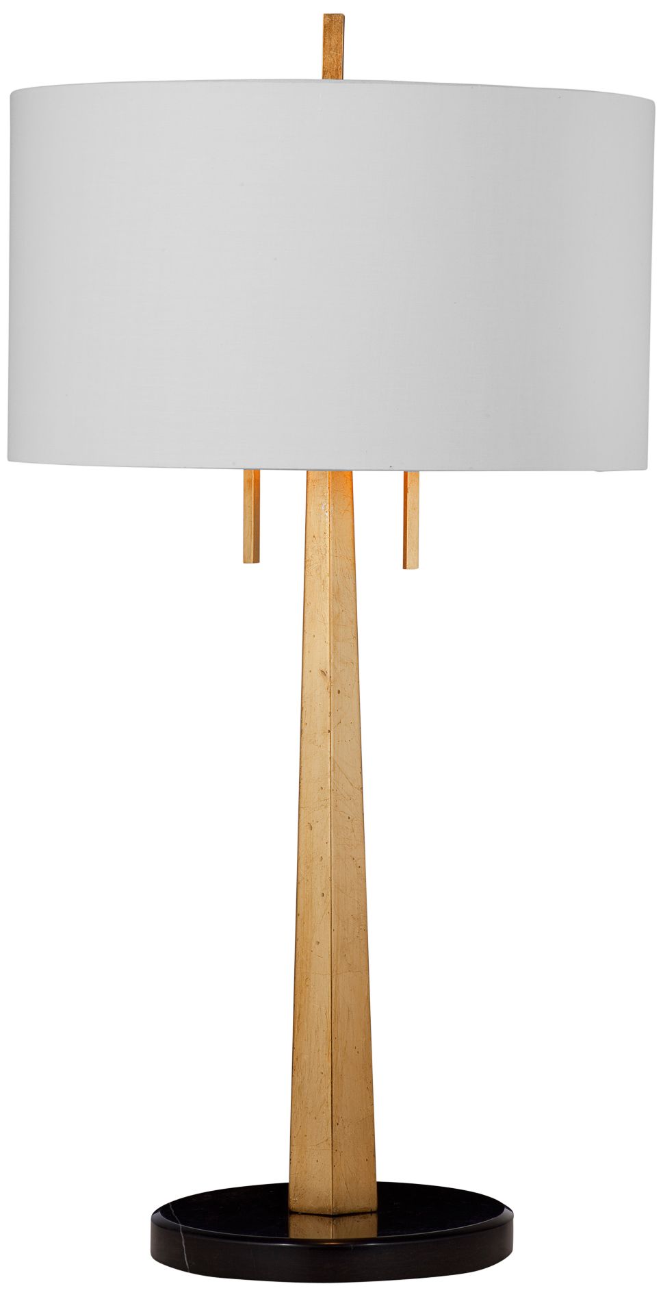 Justine Gold Leaf Metal Table Lamp 293E0 Lamps Plus