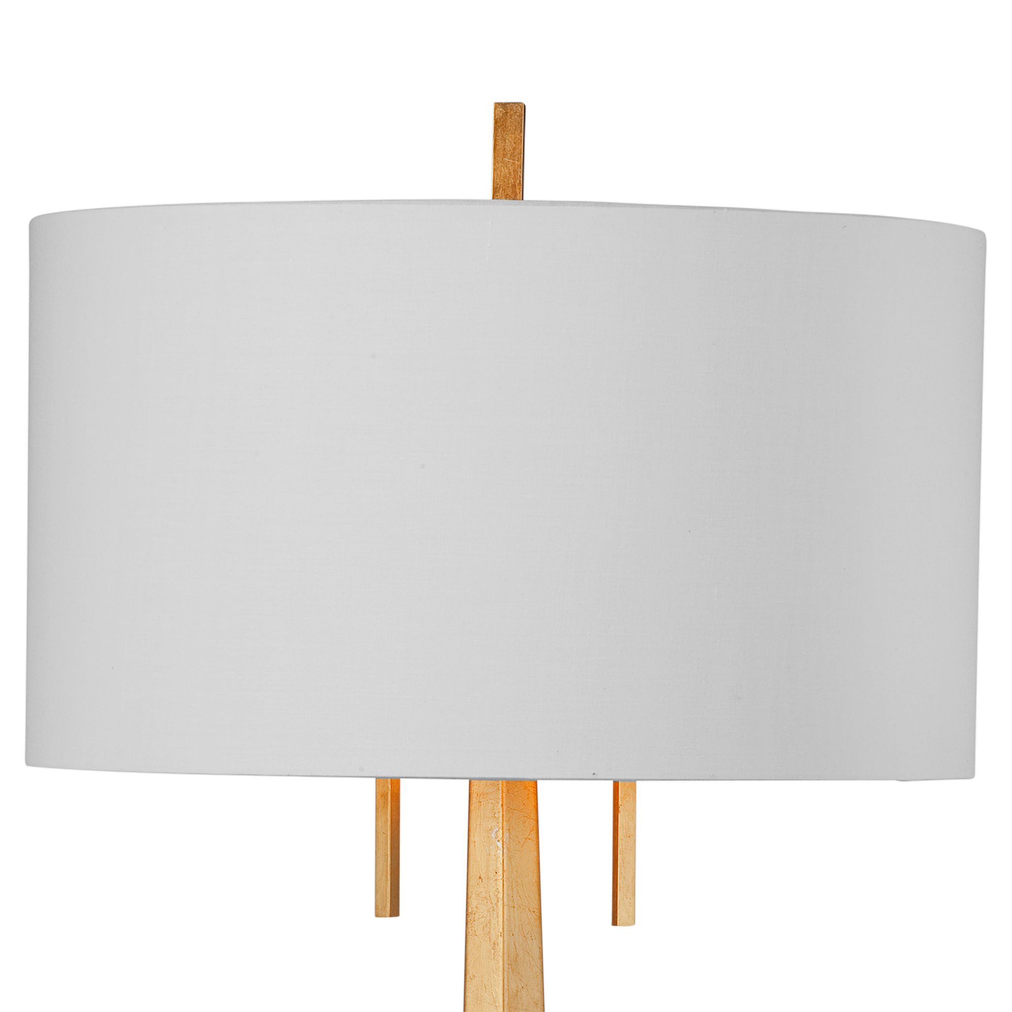 Justine Gold Leaf Metal Table Lamp 293E0 Lamps Plus