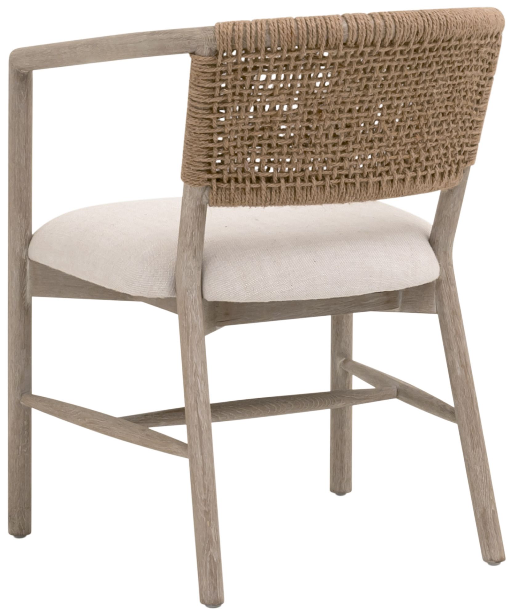 Image 4 Juxtaposition Accent Chair, Bisque, Natural Gray Oak more views