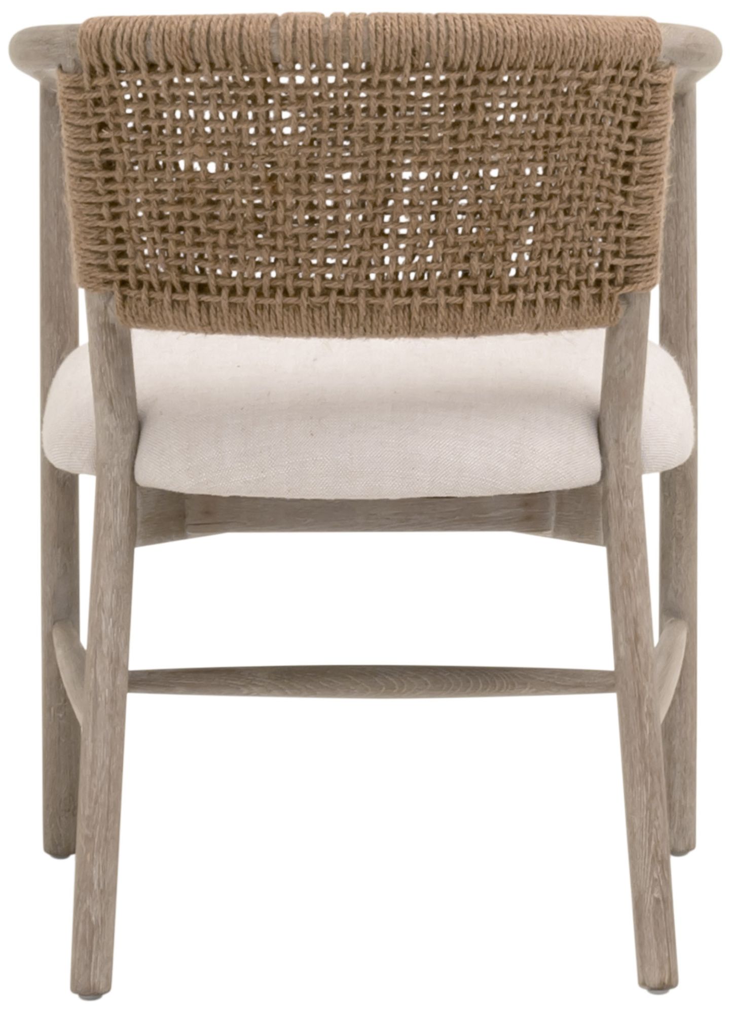 Image 5 Juxtaposition Accent Chair, Bisque, Natural Gray Oak more views