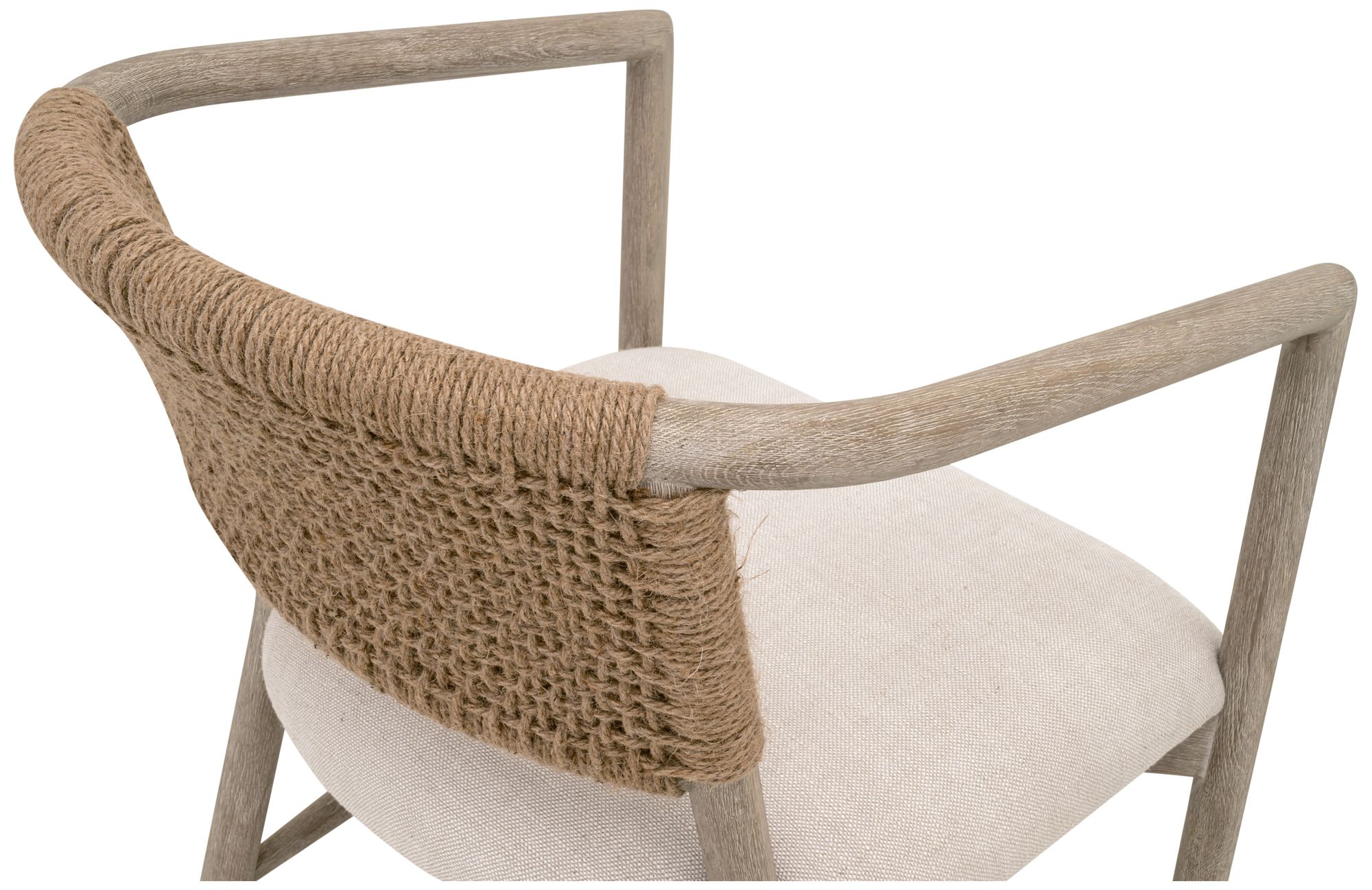 Image 6 Juxtaposition Accent Chair, Bisque, Natural Gray Oak more views