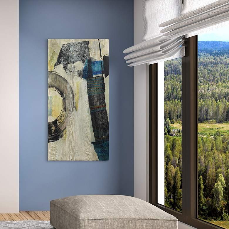 Image 7 Kabuki II 48" High Giclee Printed Wood Wall Art more views